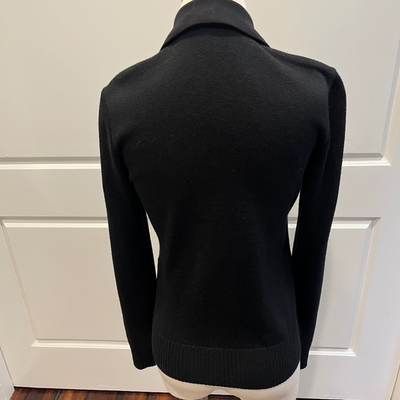 Bailey 44 Black Sweater Blazer with Attached Vest, Size S, Made in USA - Picture 4 of 8